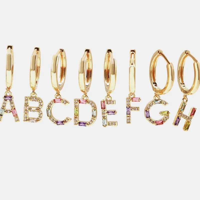 26 Алпхабет Инитиал минђуша