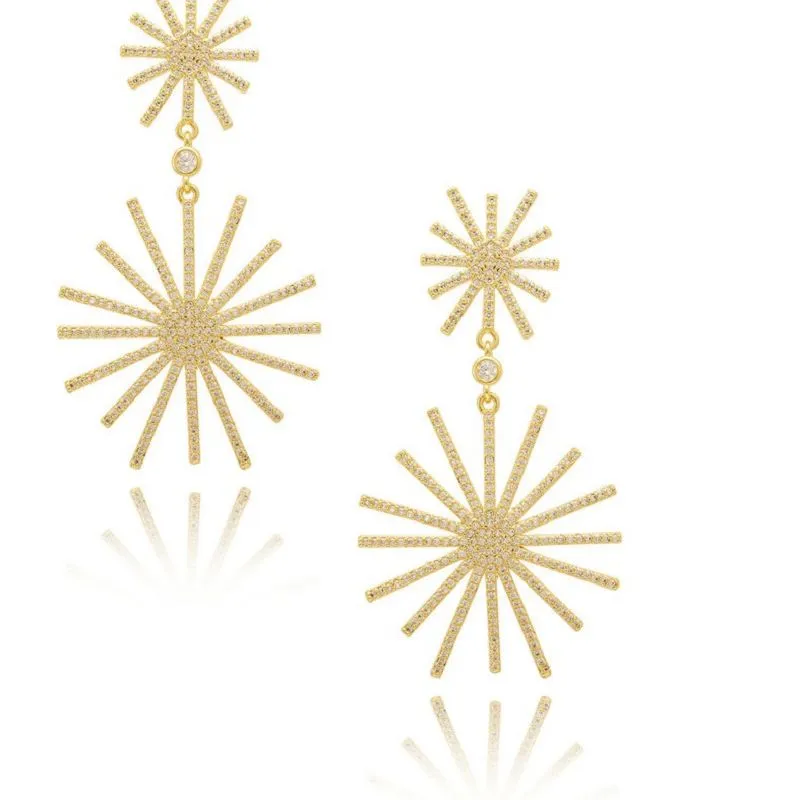 Биг Мицро Паве висеће минђуше