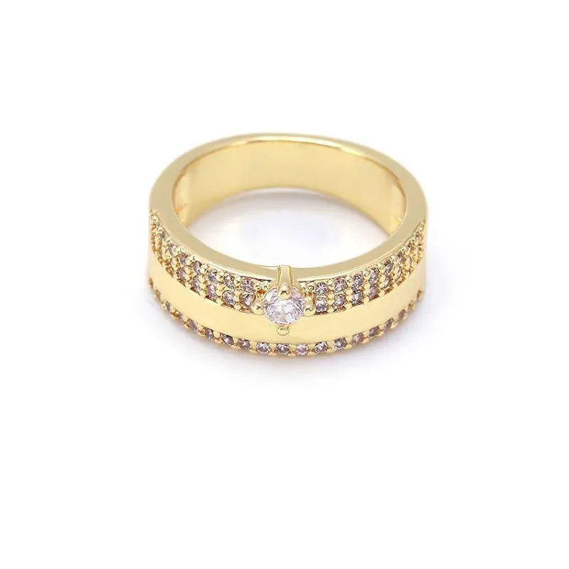 Позлаћени старински венчани прстен