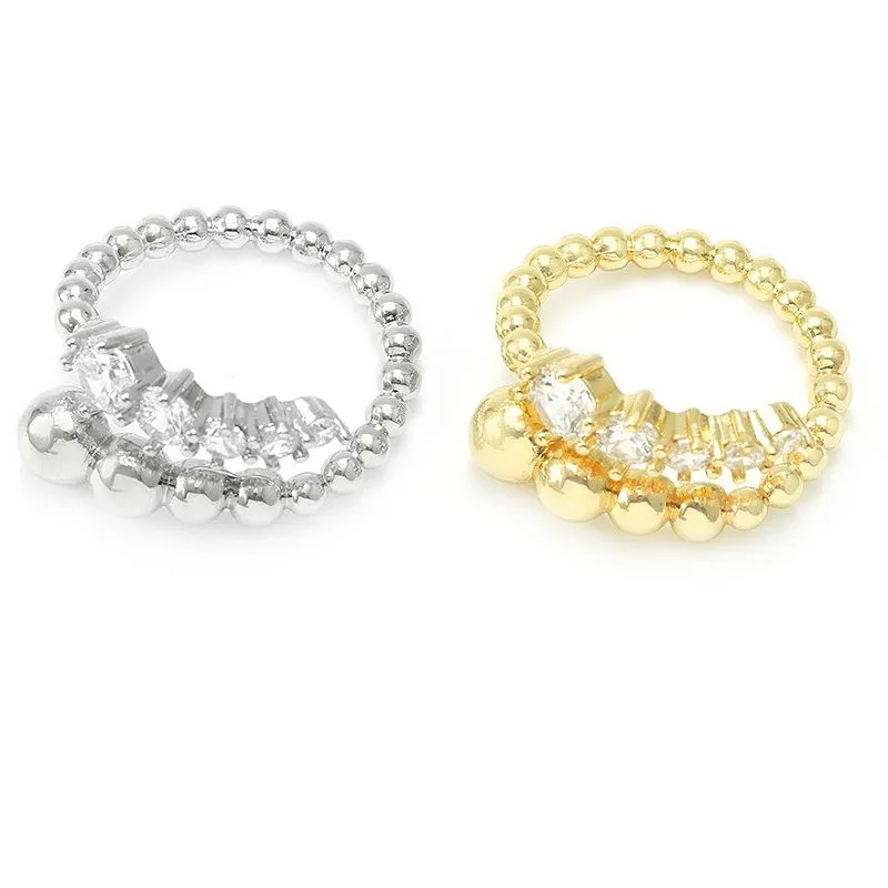 Позлаћени Цз подесиви прстен