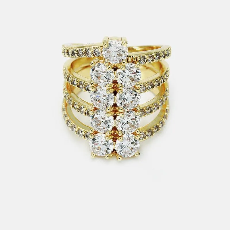 Луксузни дизајнерски модни сет прстенова