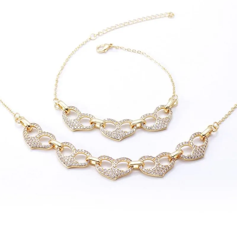 Огрлица Наруквица Хеарт Јевелри Сет