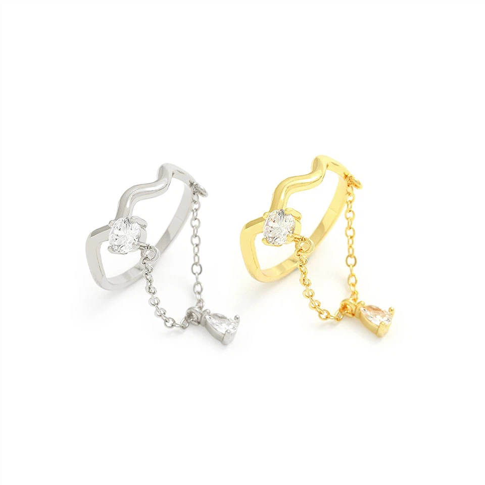 Нова мода Цз прстен за жене